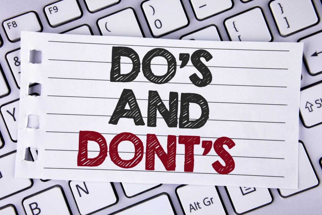 Government contracting-dos-and-donts